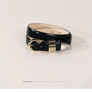 Déhanche best selling Hollyhock mixed metal belt, more stunning in person!